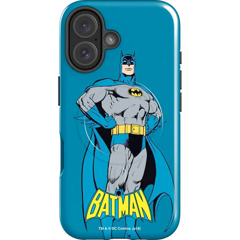 DC Comics Batman Portrait iPhone 16 Plus Magsafe Impact Case