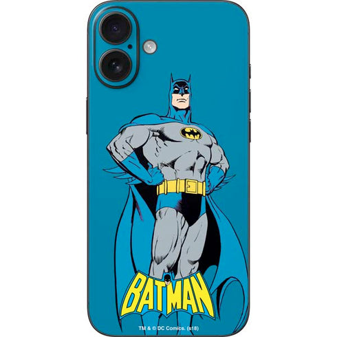 DC Comics Batman Portrait iPhone 16 Plus Skin
