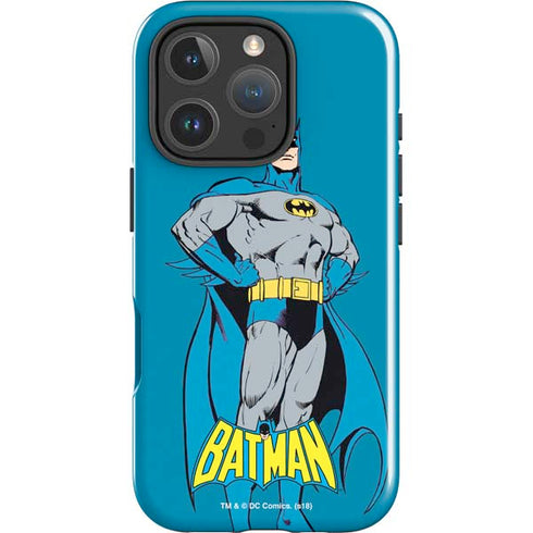 DC Comics Batman Portrait iPhone 16 Pro Impact Case