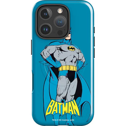 DC Comics Batman Portrait iPhone 16 Pro Magsafe Impact Case