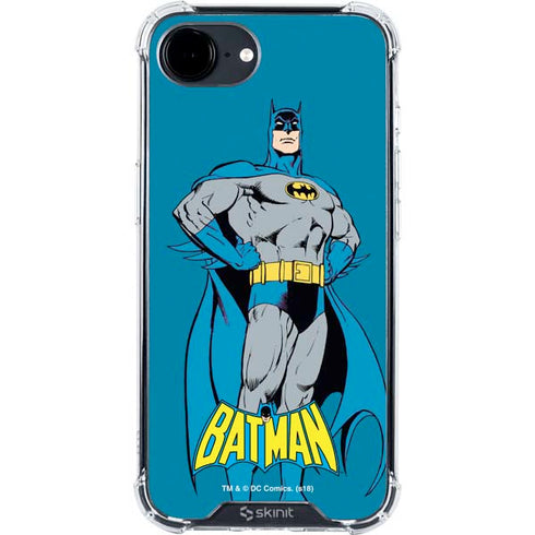 DC Comics Batman Portrait iPhone 16e Clear Case