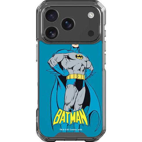 DC Comics Batman Portrait iPhone 18 Pro Clear Case