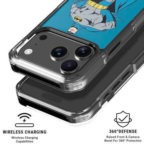 DC Comics Batman Portrait iPhone 18 Pro Clear Case