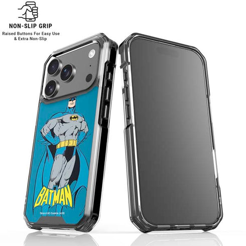 DC Comics Batman Portrait iPhone 18 Pro Clear Case