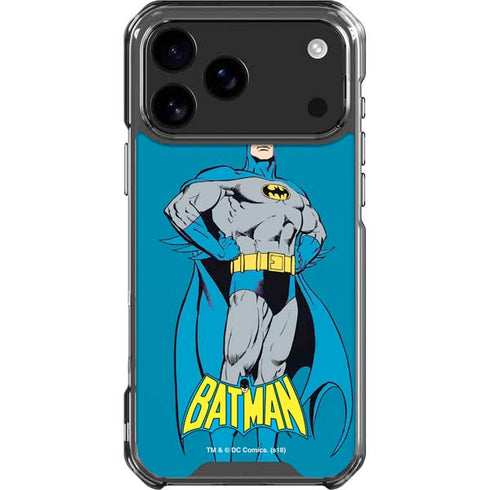 DC Comics Batman Portrait iPhone 18 Pro Max Clear Case