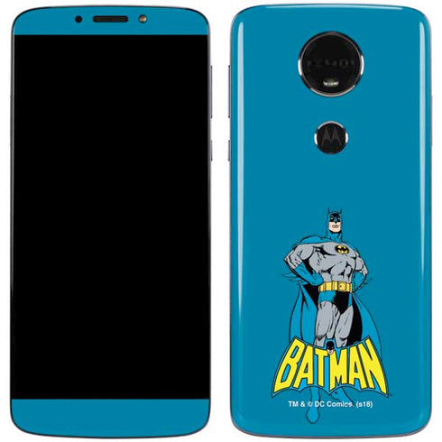 DC Comics Batman Portrait Moto E5 Plus Skin