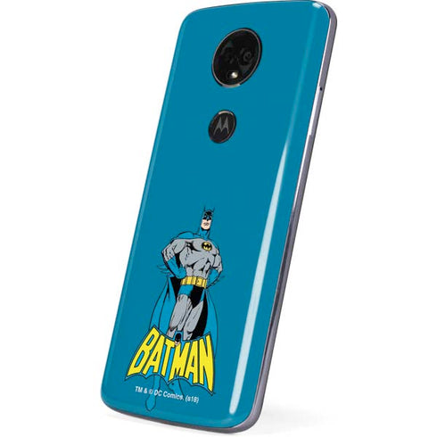 DC Comics Batman Portrait Moto E5 Plus Skin