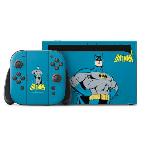 DC Comics Batman Portrait Nintendo Skins