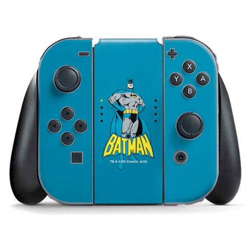 DC Comics Batman Portrait Nintendo Switch (2017-2021) Joy-Con Controller Skin