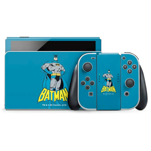 DC Comics Batman Portrait Nintendo Skins