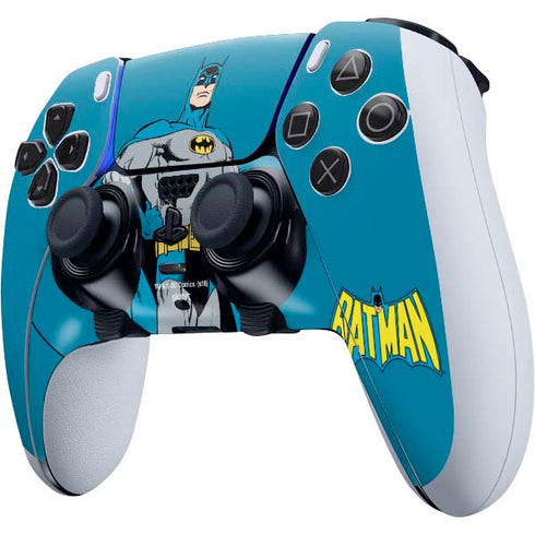 DC Comics Batman Classic Art Pose PS5 DualSense Edge Pro Controller Skin