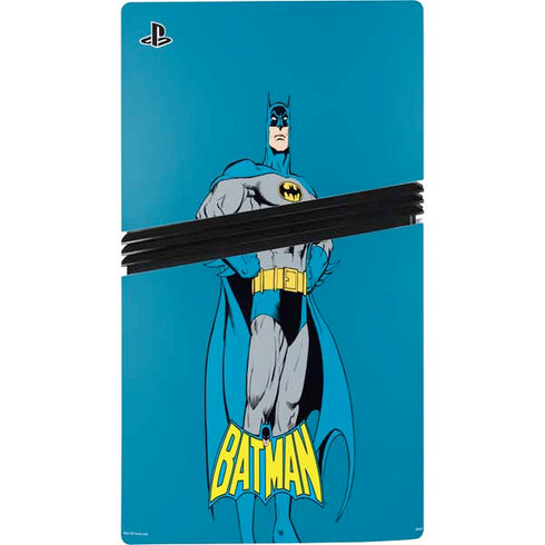 DC Comics Batman Portrait PS5 Pro Console Skin