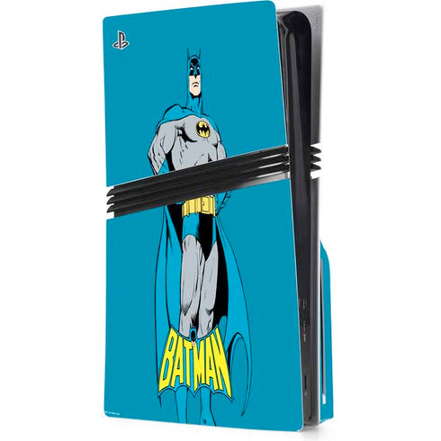 DC Comics Batman Portrait PS5 Pro Disk Console Skin