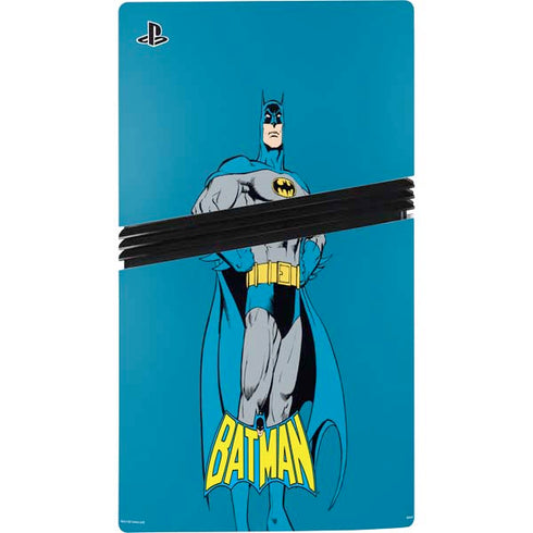 DC Comics Batman Portrait PS5 Pro Disk Console Skin