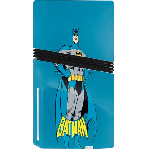DC Comics Batman Portrait PS5 Pro Disk Console Skin