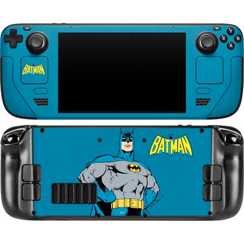 DC Comics Batman Portrait Steam Deck Handheld Gaming Computer OLED Skin