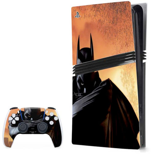 DC Comics Batman Begins Art PS5 Pro Bundle Skin