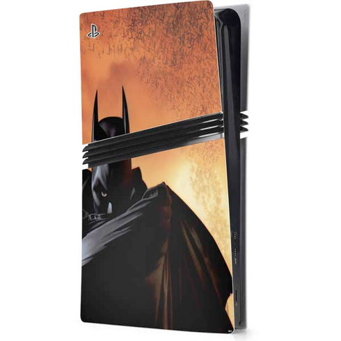 DC Comics Batman Begins Art PS5 Pro Console Skin