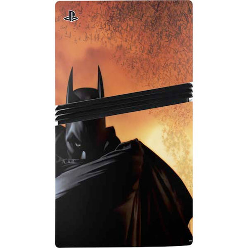 DC Comics Batman Begins Art PS5 Pro Console Skin