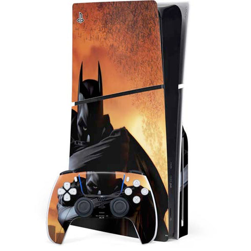 DC Comics Batman Begins Art PlayStation PS5 Skins