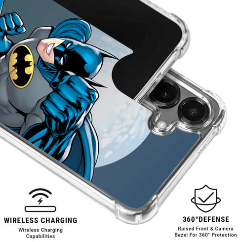 DC Comics Batman Ready for Action Galaxy S26 Clear Case