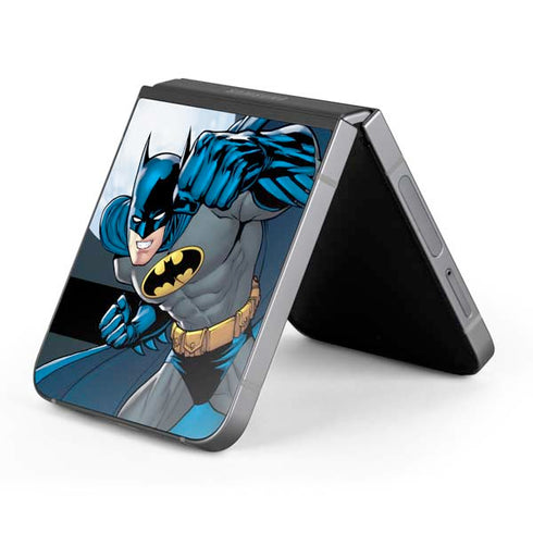 DC Comics Batman Ready for Action Galaxy Z Flip6 Skin