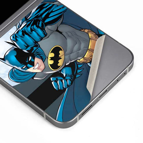 DC Comics Batman Ready for Action Galaxy Z Flip6 Skin