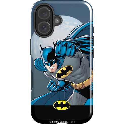 DC Comics Batman Ready for Action iPhone 16 Magsafe Impact Case