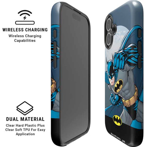 DC Comics Batman Ready for Action iPhone 16 Magsafe Impact Case