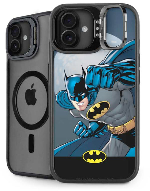 DC Comics Batman Ready for Action iPhone 16 Plus Kickstand Case