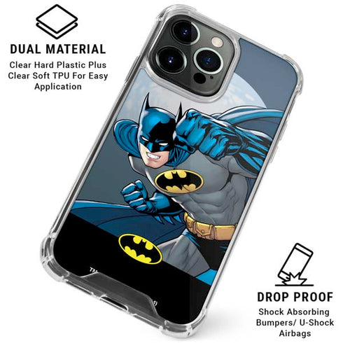 DC Comics Batman Ready for Action iPhone 16 Pro Clear Case