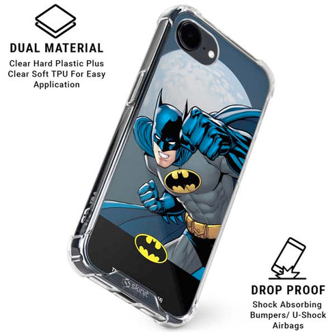 DC Comics Batman Ready for Action iPhone 16e Clear Case