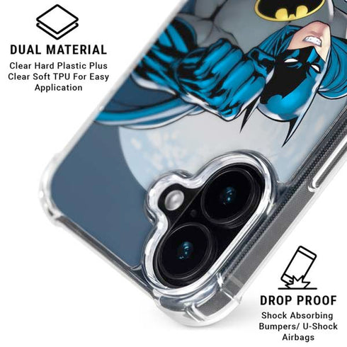 DC Comics Batman Ready for Action iPhone 17 Clear Case