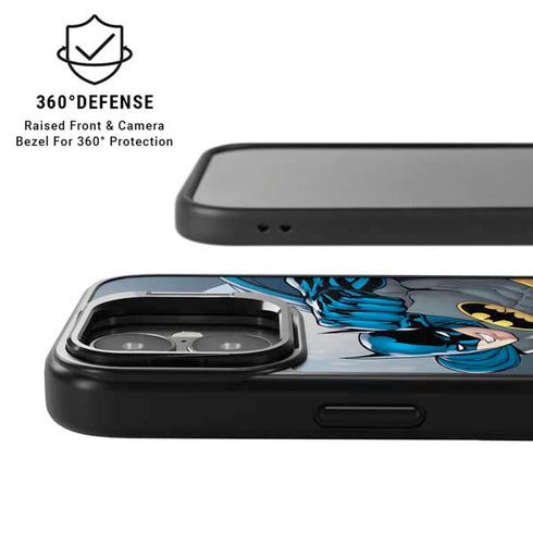 DC Comics Batman Ready for Action iPhone 17 Kickstand Case