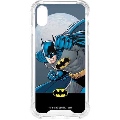 DC Comics Batman Ready for Action iPhone XS Clear Case