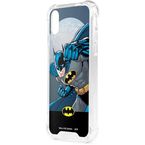 DC Comics Batman Ready for Action iPhone XS Clear Case