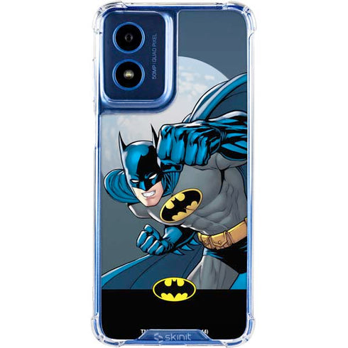 DC Comics Batman Ready for Action Moto G 5G (2024) Clear Case