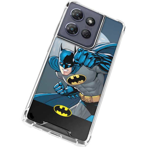 DC Comics Batman Ready for Action Moto G Play 5G (2025) Clear Case