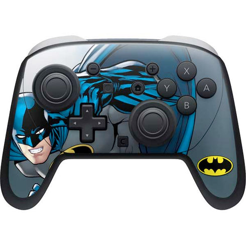 DC Comics Batman Ready for Action Nintendo Switch 2 (2025) Pro Controller Skin