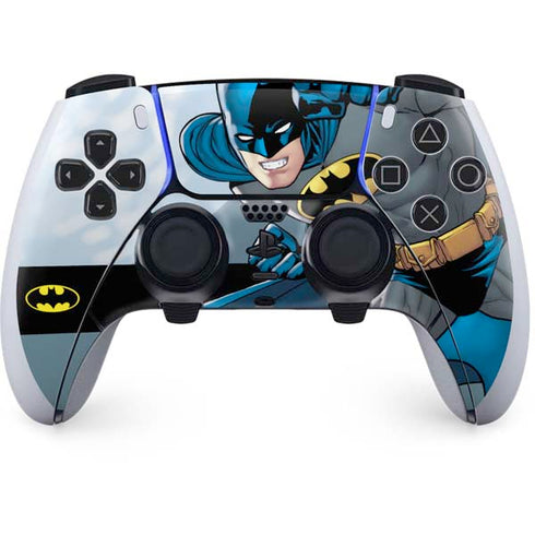 DC Comics Batman Action Pose 90's art PS5 DualSense Edge Pro Controller Skin