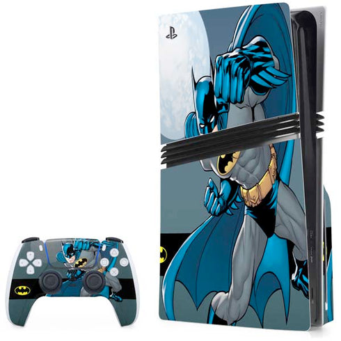 DC Comics Batman Ready for Action PS5 Pro Disk Bundle Skin