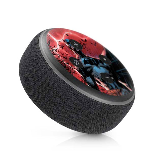 DC Comics Batman All Star Batman & Robin, the Boy Wonder Cover #2 By Jim Lee Amazon Echo Dot Skin