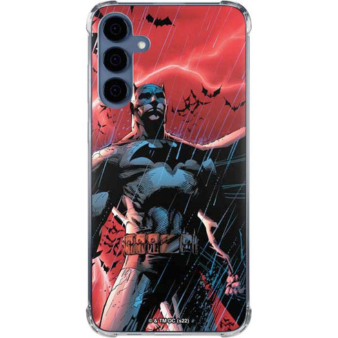 DC Comics Batman All Star Batman & Robin, the Boy Wonder Cover #2 By Jim Lee Galaxy A55 5G Clear Case