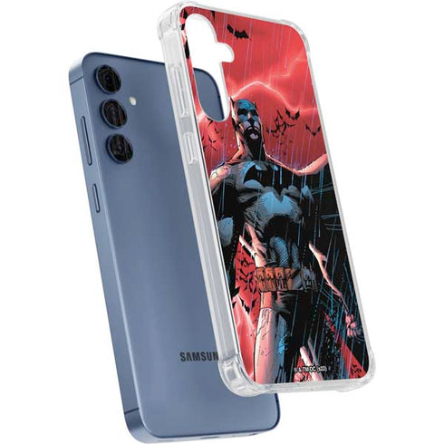 DC Comics Batman All Star Batman & Robin, the Boy Wonder Cover #2 By Jim Lee Galaxy A55 5G Clear Case