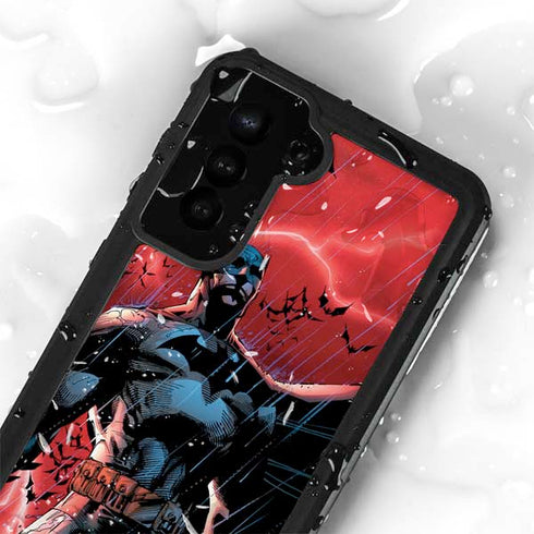 DC Comics Batman All Star Batman & Robin, the Boy Wonder Cover #2 By Jim Lee Galaxy S24 Plus Waterproof Case