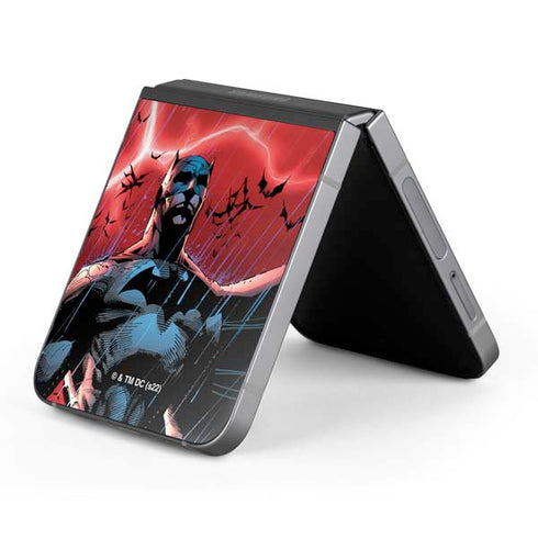 DC Comics Batman All Star Batman & Robin, the Boy Wonder Cover #2 By Jim Lee Galaxy Z Flip6 Skin