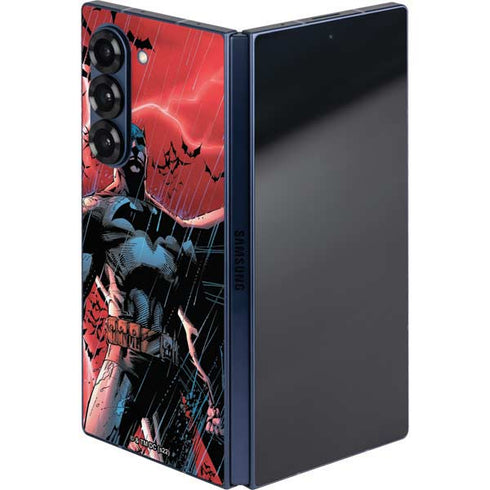DC Comics Batman All Star Batman & Robin, the Boy Wonder Cover #2 By Jim Lee Galaxy Z Fold6 Skin