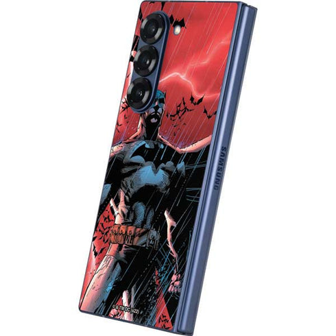 DC Comics Batman All Star Batman & Robin, the Boy Wonder Cover #2 By Jim Lee Galaxy Z Fold6 Skin
