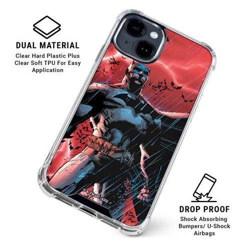 DC Comics Batman All Star Batman & Robin, the Boy Wonder Cover #2 By Jim Lee iPhone 15 Clear Case