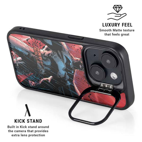 DC Comics Batman All Star Batman & Robin, the Boy Wonder Cover #2 By Jim Lee iPhone 15 Plus Kickstand Case